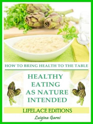 cover image of Healthy Eating As Nature Intended